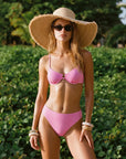 High Waisted Underwire Bikini Set