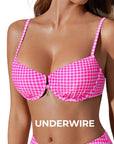 High Waisted Underwire Bikini Set