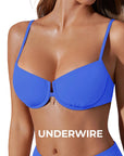 High Waisted Underwire Bikini Set