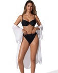 High Waisted Underwire Bikini Set-SUUKSESS-SUUKSESS