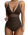 Mesh Push Up Bathing Suit