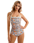 Retro Halter Bathing Suit