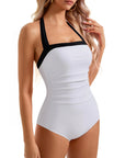 Retro Halter Bathing Suit