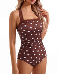 Retro Halter Bathing Suit