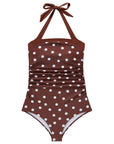 Retro Halter Bathing Suit