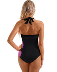 Retro Halter Bathing Suit