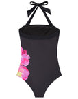 Retro Halter Bathing Suit