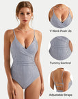 Wrap Push Up Swimsuit