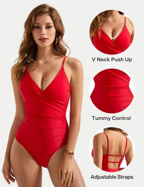 Wrap Push Up Swimsuit