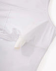 Backless Ruched Bathing Suit