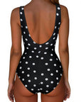 Backless Ruched Bathing Suit