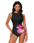 Backless Ruched Bathing Suit