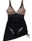 Mesh Dress Bathing Suit-Swimwear-SUUKSESS-SUUKSESS