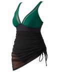 Mesh Dress Bathing Suit-Swimwear-SUUKSESS-SUUKSESS