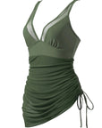 Mesh Dress Bathing Suit-Swimwear-SUUKSESS-SUUKSESS