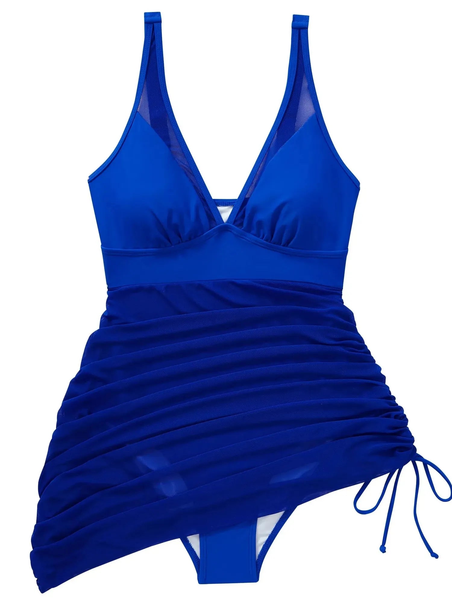 Mesh Dress Bathing Suit-Swimwear-SUUKSESS-SUUKSESS