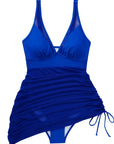 Mesh Dress Bathing Suit-Swimwear-SUUKSESS-SUUKSESS