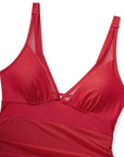Mesh Dress Bathing Suit-Swimwear-SUUKSESS-SUUKSESS