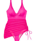 Mesh Dress Bathing Suit-Swimwear-SUUKSESS-SUUKSESS