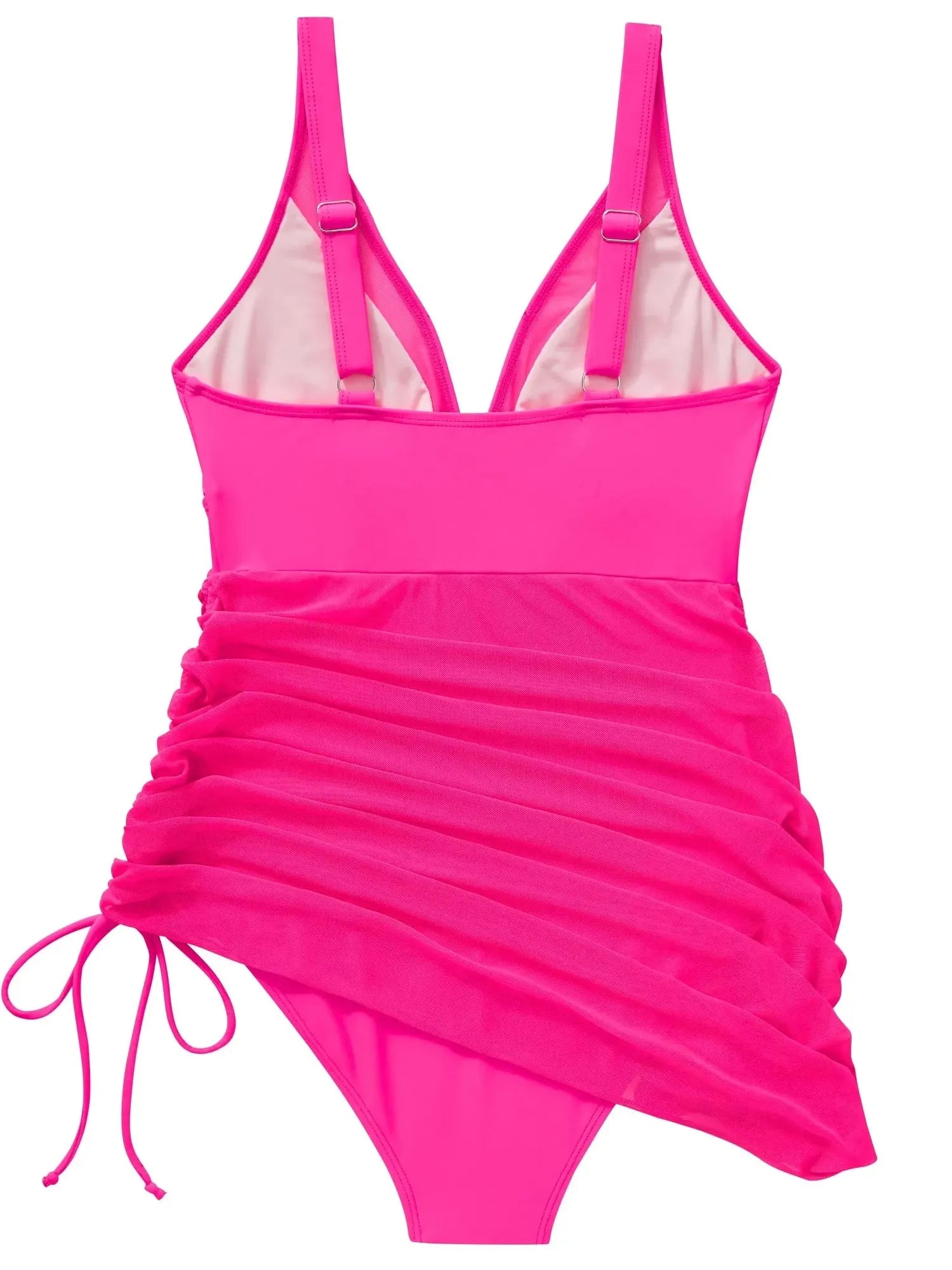 Mesh Dress Bathing Suit-Swimwear-SUUKSESS-SUUKSESS