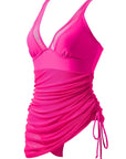 Mesh Dress Bathing Suit-Swimwear-SUUKSESS-SUUKSESS