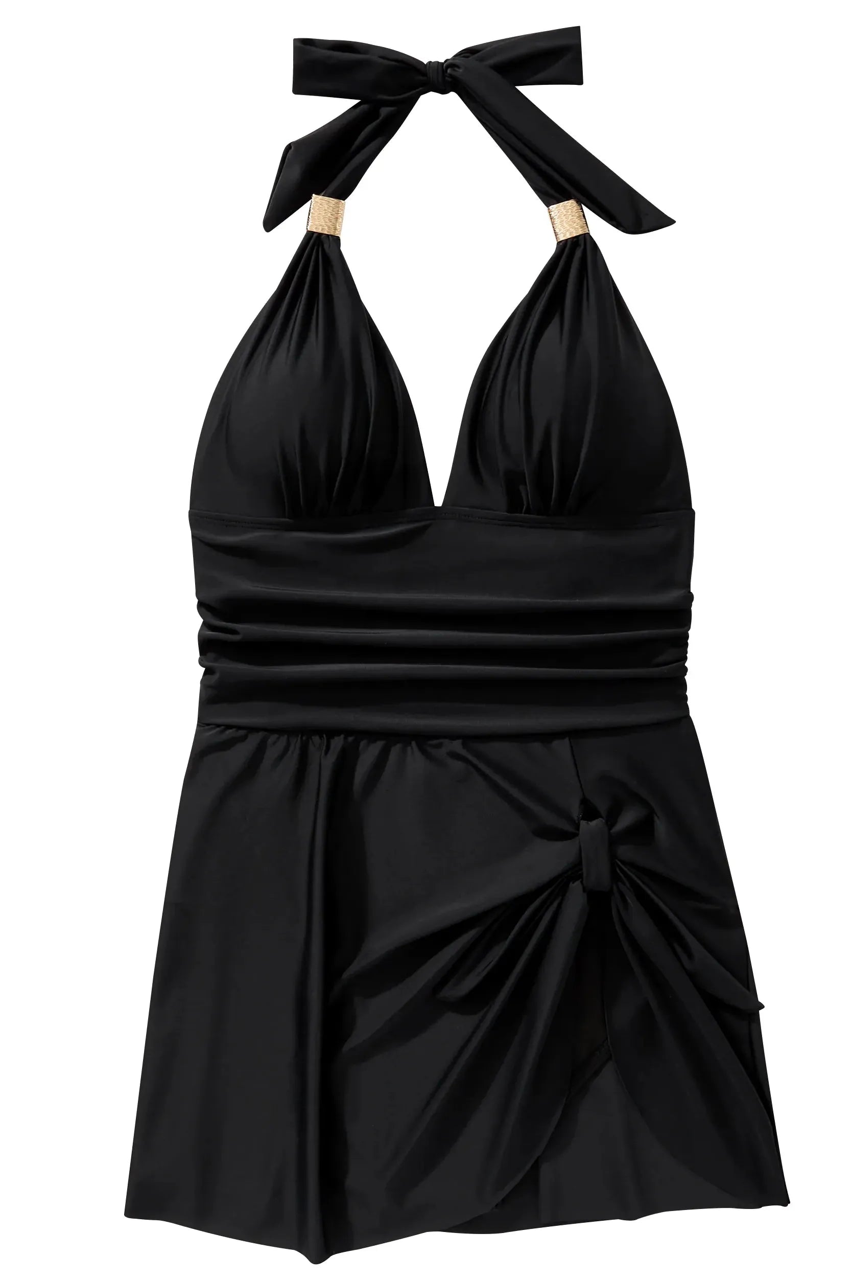 Tie Knot Dress Bathing Suit