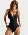 Crisscross Back & Front Bathing Suit-Swimwear-SUUKSESS-SUUKSESS