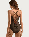 Crisscross Back & Front Bathing Suit-Swimwear-SUUKSESS-SUUKSESS