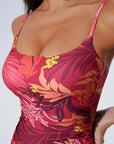 Crisscross Backless Bathing Suit