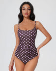 Crisscross Backless Bathing Suit