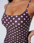 Crisscross Backless Bathing Suit
