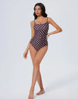 Crisscross Backless Bathing Suit