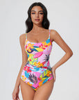 Crisscross Backless Bathing Suit