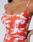 Crisscross Backless Bathing Suit