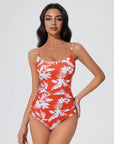 Crisscross Backless Bathing Suit