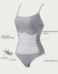 Crisscross Backless Bathing Suit