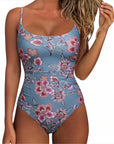 Crisscross Backless Bathing Suit