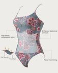 Crisscross Backless Bathing Suit