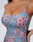 Crisscross Backless Bathing Suit