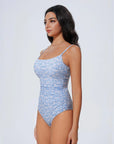 Crisscross Backless Bathing Suit