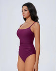 Crisscross Backless Bathing Suit