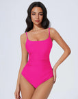Crisscross Backless Bathing Suit