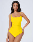 Crisscross Backless Bathing Suit