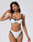 Color Block Underwire 2 Piece Swimsuit-SUUKSESS-SUUKSESS