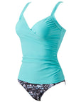 Sexy Twist Push Up Tankini Swimsuit