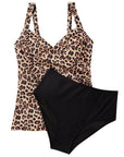 Sexy Twist Push Up Tankini Swimsuit