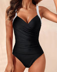 Sexy Twist Push Up Tankini Swimsuit-SUUKSESS-SUUKSESS
