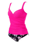 Sexy Twist Push Up Tankini Swimsuit