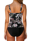 Sexy Twist Push Up Tankini Swimsuit