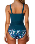 Sexy Twist Push Up Tankini Swimsuit